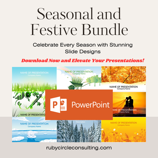 Seasonal and Festive PowerPoint Template Bundle – Celebrate Every Season