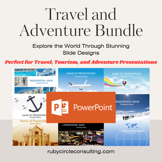 Travel and Adventure PowerPoint Template Bundle – Explore the World in Style